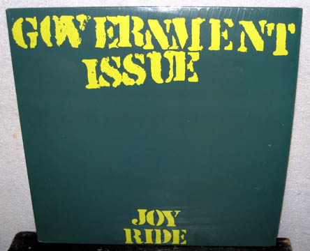 GOVERNMENT ISSUE "Joy Ride" LP (Dr Strange)